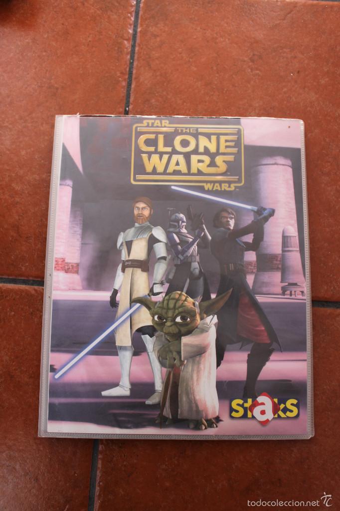 Coleccionismo &aacute;lbumes: THE CLONE WARS: 51 IMANES - Foto 1