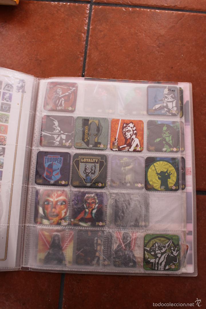 Coleccionismo &aacute;lbumes: THE CLONE WARS: 51 IMANES - Foto 2