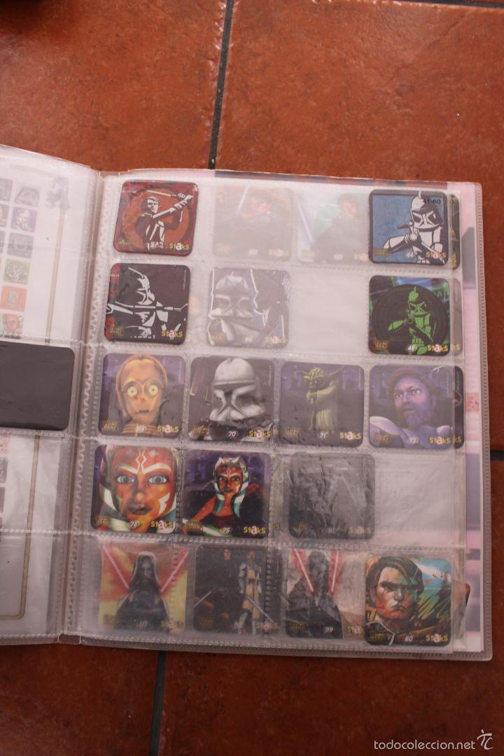 Coleccionismo &aacute;lbumes: THE CLONE WARS: 51 IMANES - Foto 3