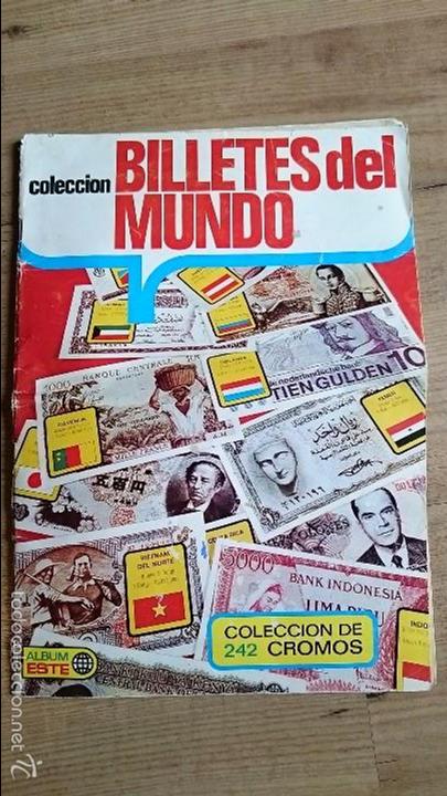 Collezionismo Album: Album este billetes del mundo