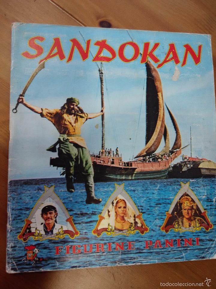 Collectionnisme Albums: ALBUM DE CROMOS SANDOKAN- EDITORIAL PANINI