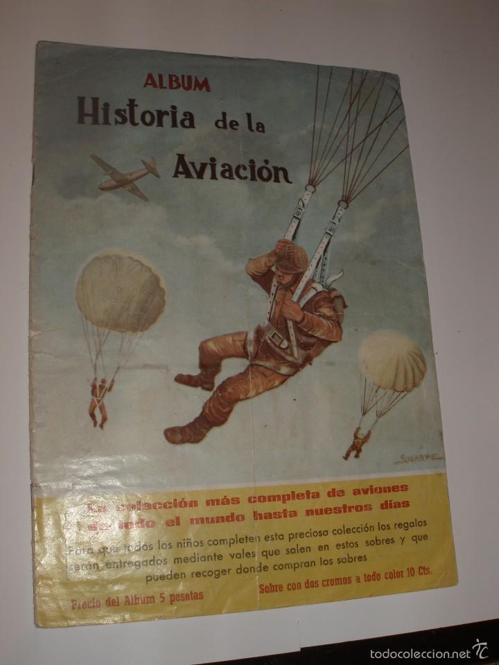 Coleccionismo &Aacute;lbumes: ALBUM HISTORIA DE LA AVIACION COSTA SOLO FALTAN 3 CROMOS