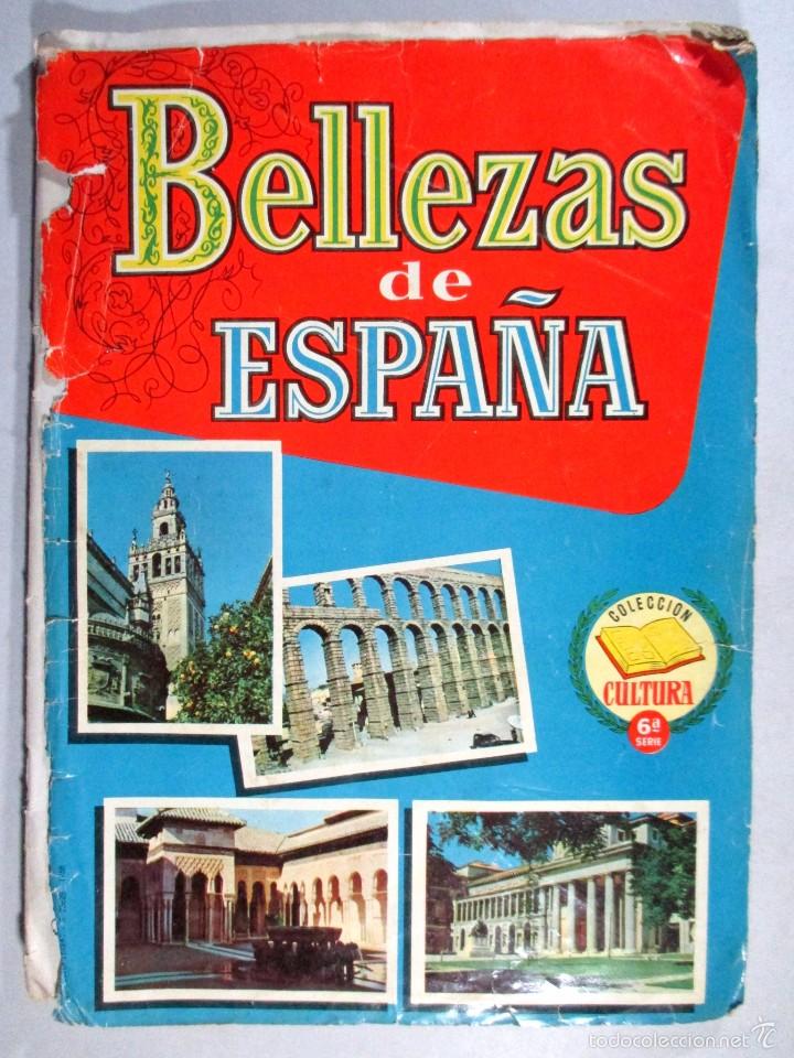 Collectionnisme Albums: ALBUM DE CROMOS BELLEZAS DE ESPA&Ntilde;A , COLECCION CULTURA , SERIE 6 , INCOMPLETO