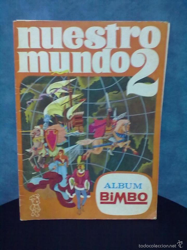 Collectable Incomplete Albums: NUESTRO MUNDO 2 ALBUM BIMBO