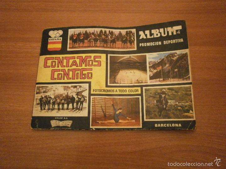 Collezionismo Album: ALBUM  PROMOCION DEPORTIVA -CONTAMOS CONTIGO