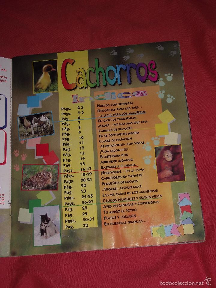 Colecionismo Cadernetas: ALBUM PANINI CACHORROS - DEFECTUOSO - (FALTAN 59 CROMOS)
