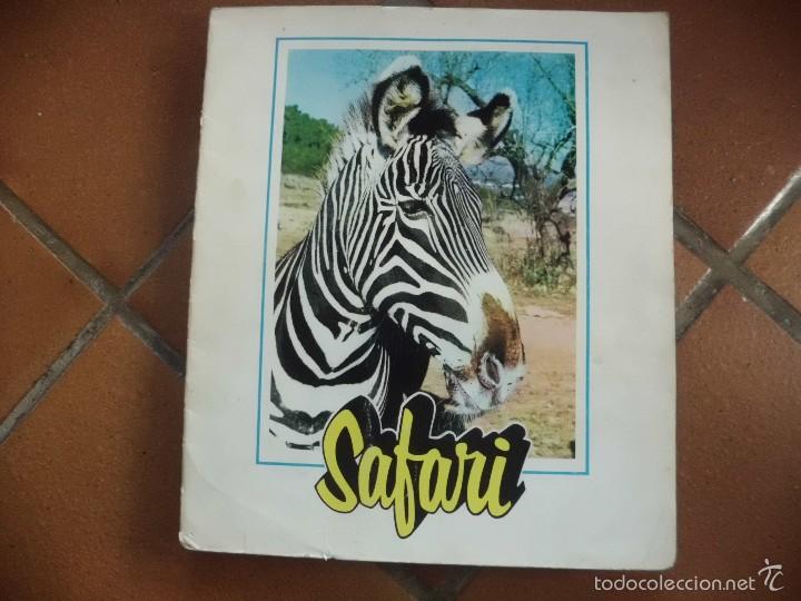 Collectionnisme Albums: SAFARI LUIS FRADERA FALTA UN CROMO