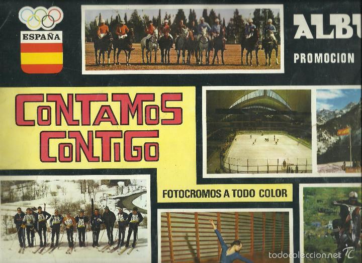 Collectionnisme Albums: ALBUM PROMOCIN DEPORTIVACONTAMOS CONTIGO CON 273 CROMOS DE 310 VER FOTOS