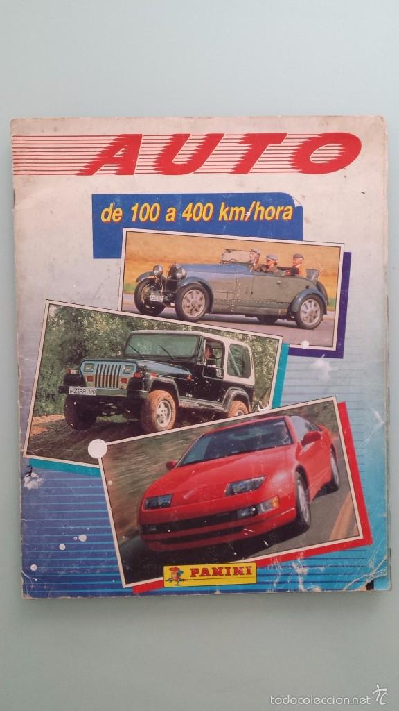 Coleccionismo &aacute;lbumes: Album AUTO de PANINI - Foto 1