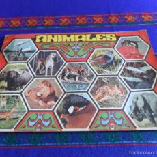 Coleccionismo Álbumes: ANIMALES DE FHER 1970 INCOMPLETO A FALTA DE 3 CROMOS. REGALO LA ZOOLOGÍA EN CASA. DIFÍCIL!!!. Lote 57306538