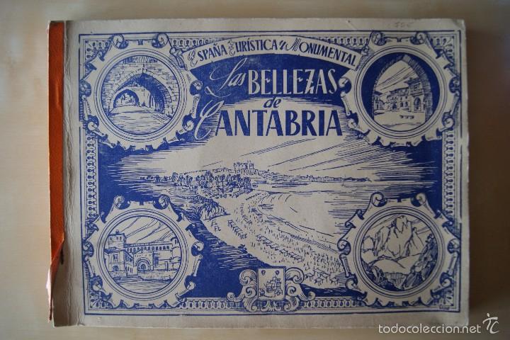 Collectionnisme Albums: ALBUM DE CROMOS LAS BELLEZAS DE CANTABRIA ESPA&Ntilde;A TURISTICA Y MONUMENTAL