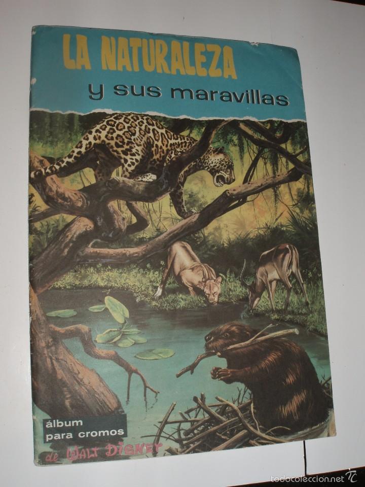 Collectionnisme Albums: ALBUM LA NATURALEZA Y SUS MARAVILLAS CASI COMPLETO SOLO FALTAN 5 CROMOS