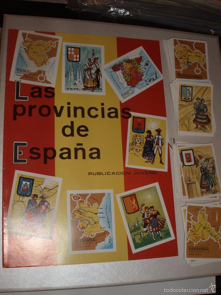 Coleccionismo &Aacute;lbumes: ALBUM PROVINCIAS DE ESPA&Ntilde;A GIGARPE MAS 140 CROMOS NUEVOS