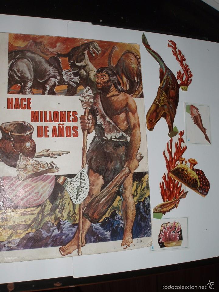 Collectionnisme Albums: ALBUM HACE MILLONES DE A&Ntilde;OS RUIZ ROMERO FALTAN 11 CROMOS ALGUNOS RECORTABLES SUELTOS