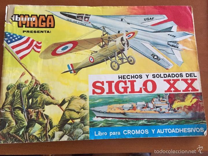 Collectable Incomplete Albums: hechos y soldados de&ntilde; siglo xx album conmas de 150 cromos se venden sueltos