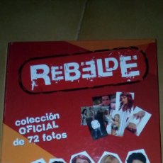 Coleccionismo Álbumes: ALBUM Y TARJETAS REBERLDE FOTOS. Lote 57708615