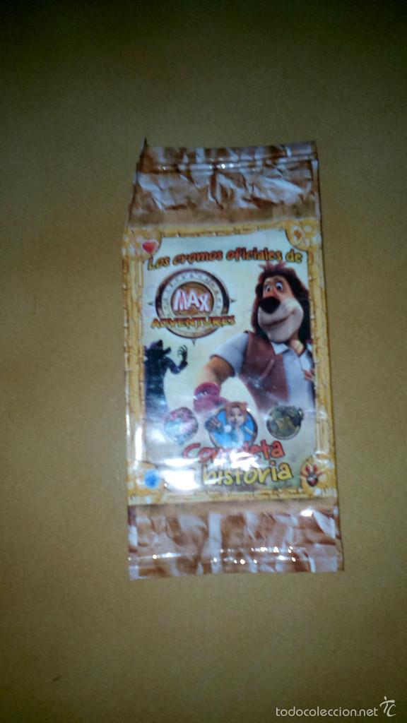 Coleccionismo &aacute;lbumes: Cromos en sobre de MAX ADVENTURES - Foto 1