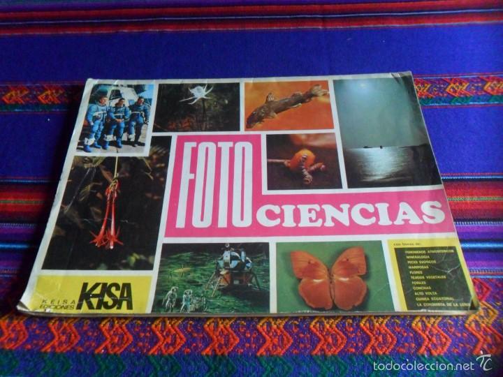 Collectable Incomplete Albums: FOTO CIENCIAS FOTOCIENCIAS VAC&Iacute;O. EDICIONES KEISA 1972.