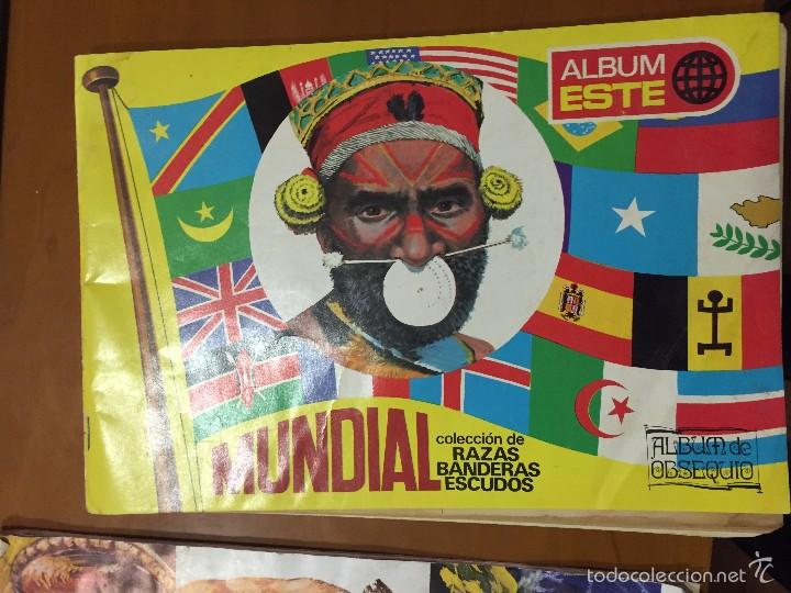 Collectable Incomplete Albums: mundial razas banderas escudos este vacio sin uso