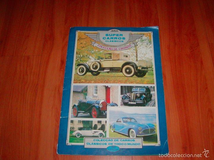 Collectionnisme Albums: ALBUM  DE CROMOS INCOMPLETO ..SUPER CARROS CL&Aacute;SSICOS