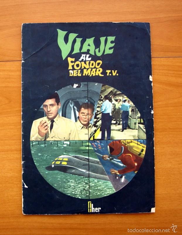 Collectable Incomplete Albums: &Aacute;lbum Viaje al fondo del mar - Editorial Fher A&ntilde;o 1966