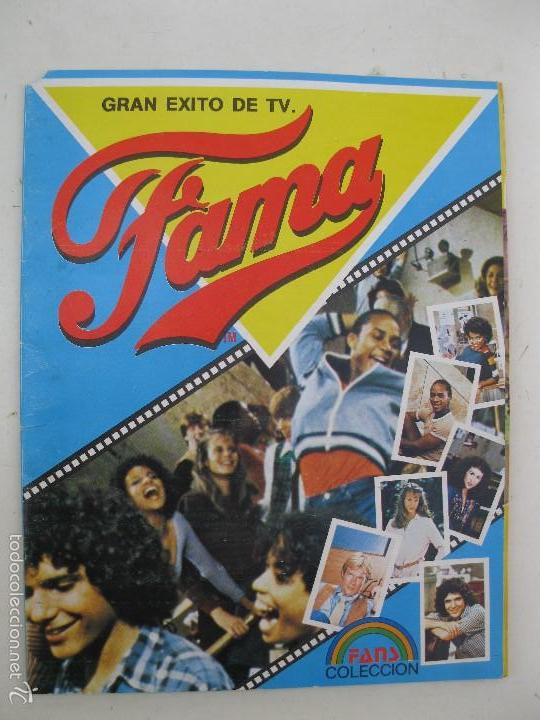Collectable Incomplete Albums: &Aacute;LBUM DE CROMOS - FAMA - FANS COLECCI&Oacute;N - A&Ntilde;O 1983.