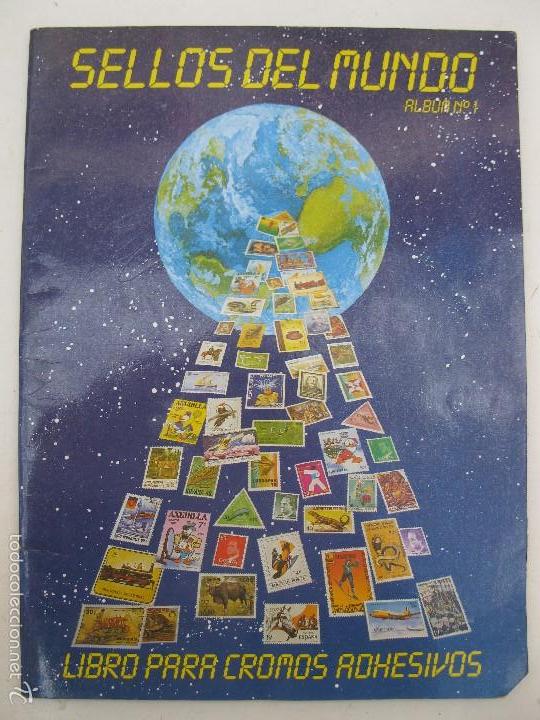 Collectable Incomplete Albums: &Aacute;LBUM DE CROMOS - SELLOS DEL MUNDO - TELEKITOS - A&Ntilde;O 1987.