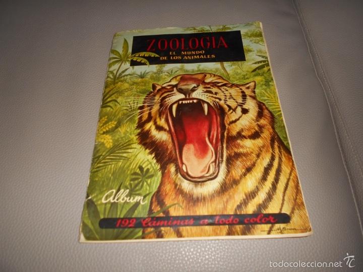Collectionnisme Albums: ALBUM NO COMPLETO ZOOLOGIA, EL MUNDO DE LOS ANIMALES,EDICIONES FERCA,A&Ntilde;O 1961