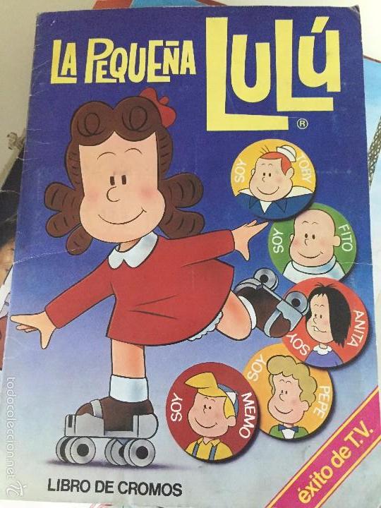 Collectable Incomplete Albums: la peque&ntilde;a lulu album con 127 cromos