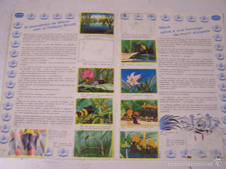 Coleccionismo &aacute;lbumes: Las aventuras de la abeja Maya, Danone - Foto 3
