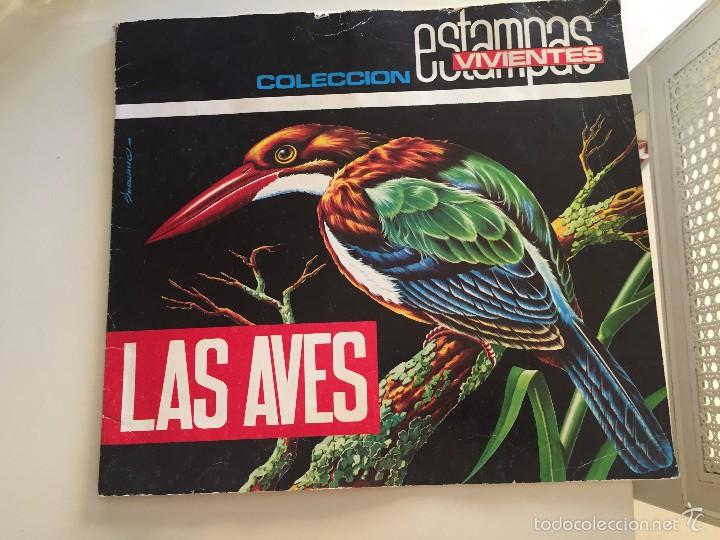 Collectable Incomplete Albums: las aves ALBUM nuevo vacio