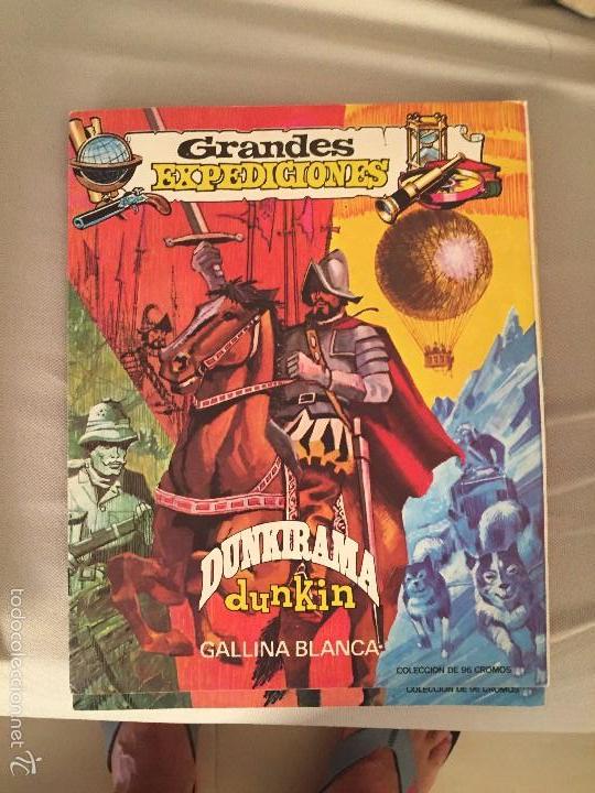 Collectable Incomplete Albums: grandes expediciones nuevo con 1 cromo n&ordm; 55