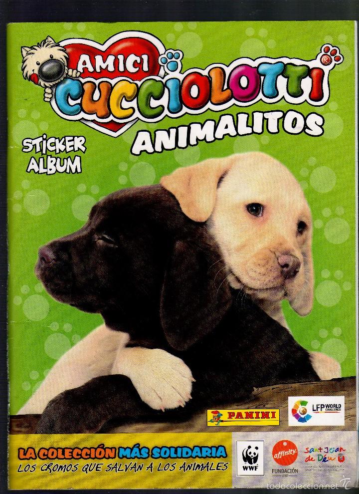 Collectable Incomplete Albums: &Aacute;LBUM AMICI CUCCIOLOTTI &middot; ANIMALITOS (S&oacute;lo tiene un cromo pegado) &middot; 112 P&aacute;ginas