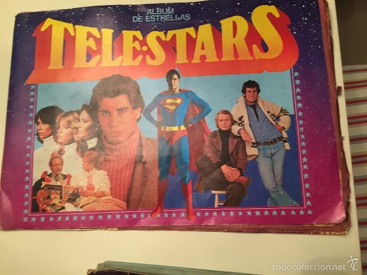 Collectable Incomplete Albums: tele stars album con 191 cromos