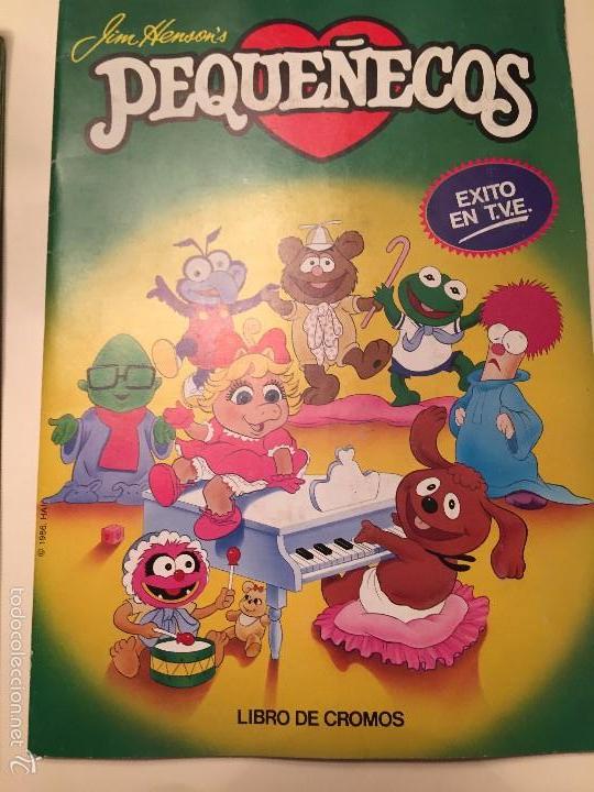 Collectable Incomplete Albums: peque&ntilde;ecos album impecable con 107 cromos