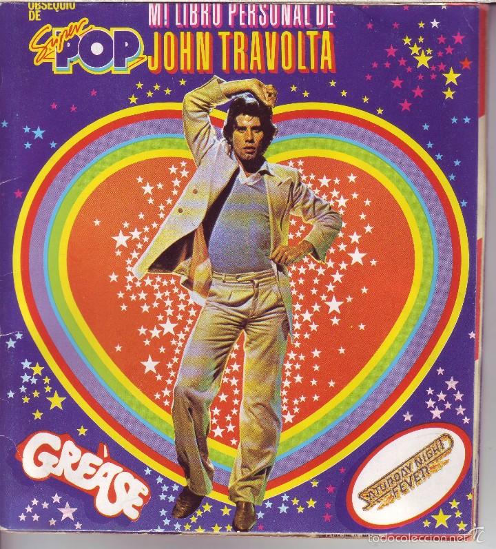 Coleccionismo &aacute;lbumes: MI LIBRO PERSONAL DE JOHN TRAVOLTA - SUPERPOP - Foto 1