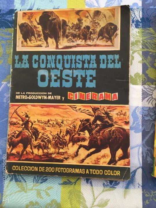 Collectable Incomplete Albums: la conquista del oeste album buen estado con 191 cromos se puede llegar a vender sueltos