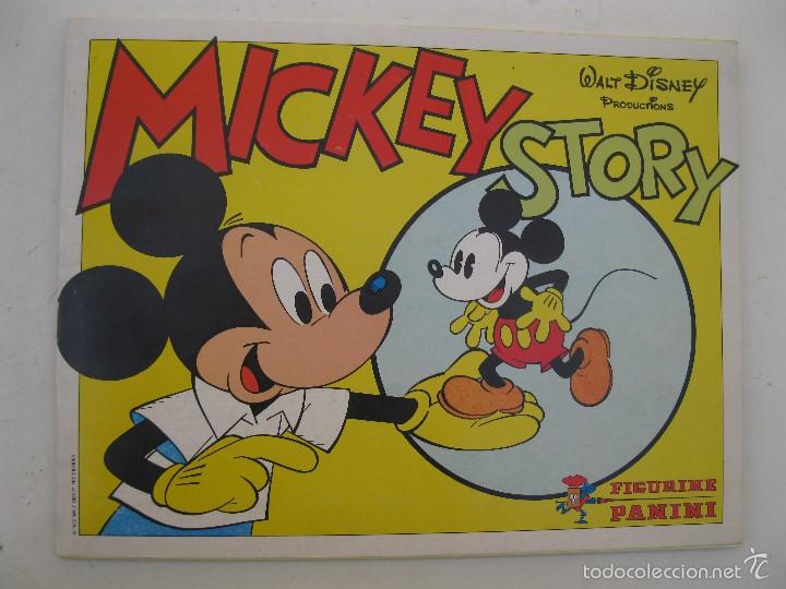 Collectable Incomplete Albums: &Aacute;LBUM DE CROMOS - MICKEY STORY - WALT DISNEY - CROMO CROM - PANINI - A&Ntilde;O 1982.