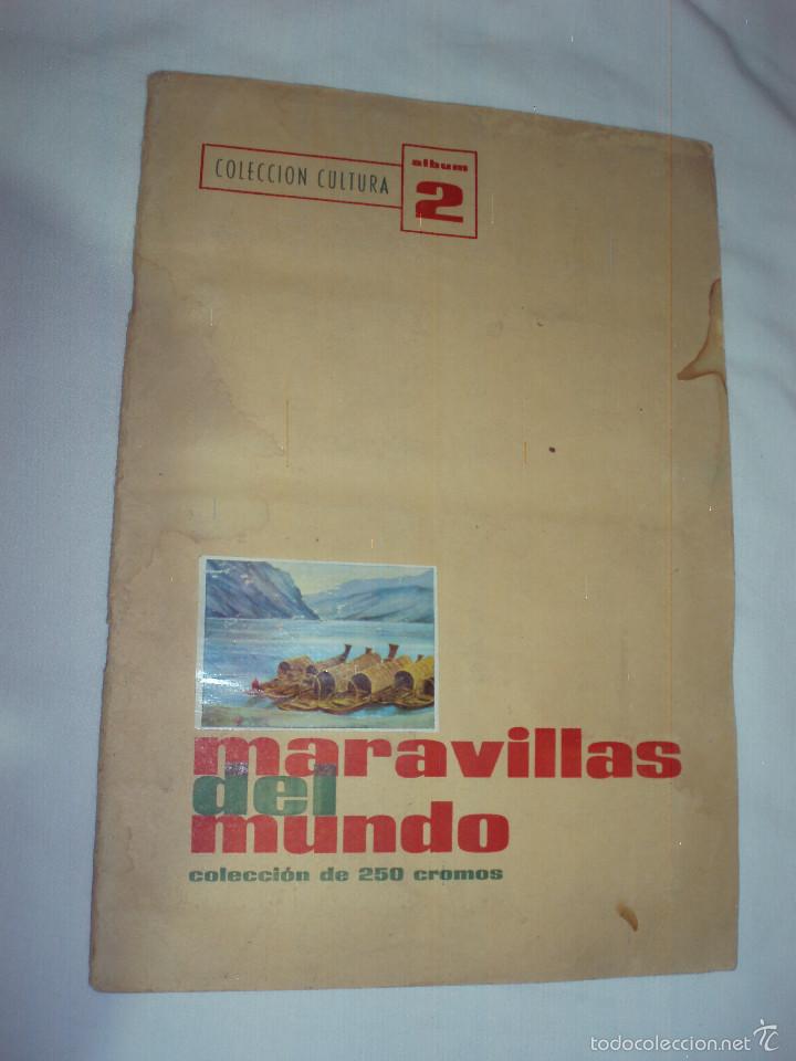 Collezionismo Album: maravillas del mundo coleccion cultura album 2 incompleto a falta de 64 cromos