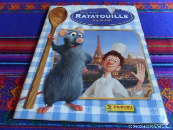 Collezionismo Album: RATATUILLE INCOMPLETO FALTAN 25 CROMOS. PANINI 2007. WALT DISNEY. CON P&Oacute;STER.