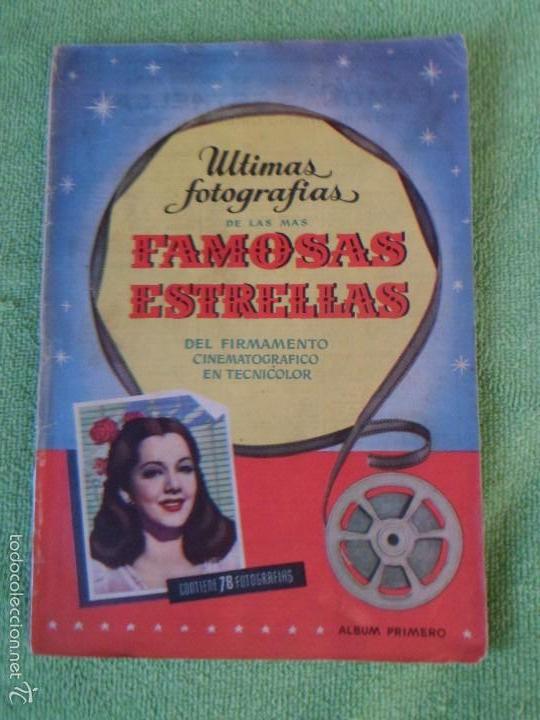 Collectable Incomplete Albums: Album Famosas Estrellas del firmamento cinematografico - Album Primero