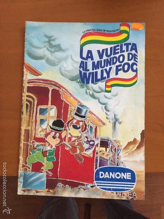 Coleccionismo &Aacute;lbumes: la vuelta lamundo de willy fog album con 87 cromos se puede llegar a vender sueltos