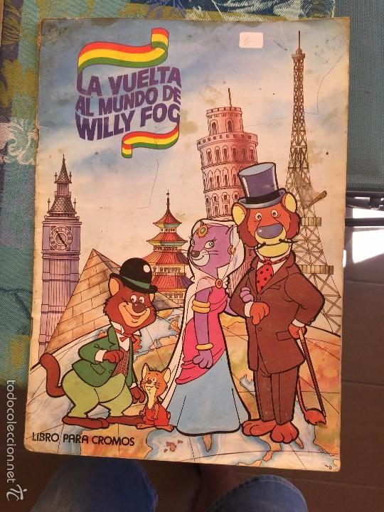 Coleccionismo &Aacute;lbumes: la vuelta al mundo de willy fog faltan 28 cromos se puede llegar a vender sueltos