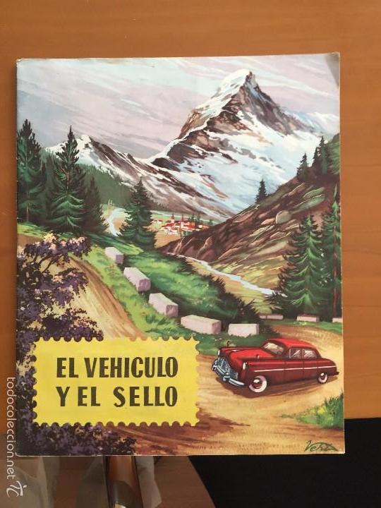 Collectable Incomplete Albums: el vehiculo y el sello album con 81 cromos pegados parte superior nuevo se venden sueltos