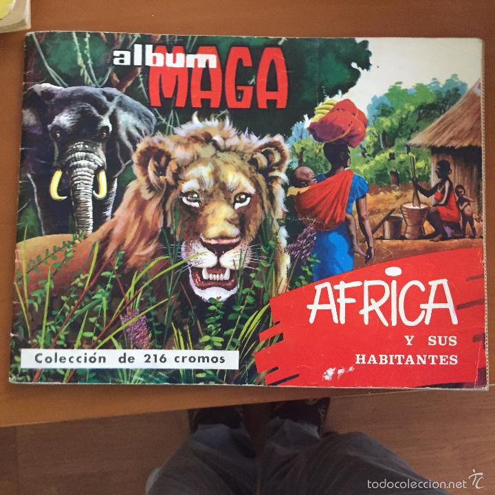 Collectable Incomplete Albums: africa y sus habitantes con 170 cromos posibilidad vender sueltos