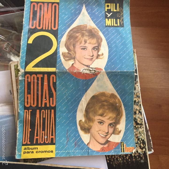 Collectable Incomplete Albums: como 2 gotas de agua album con 10 cromos se puede llegar a vender sueltos