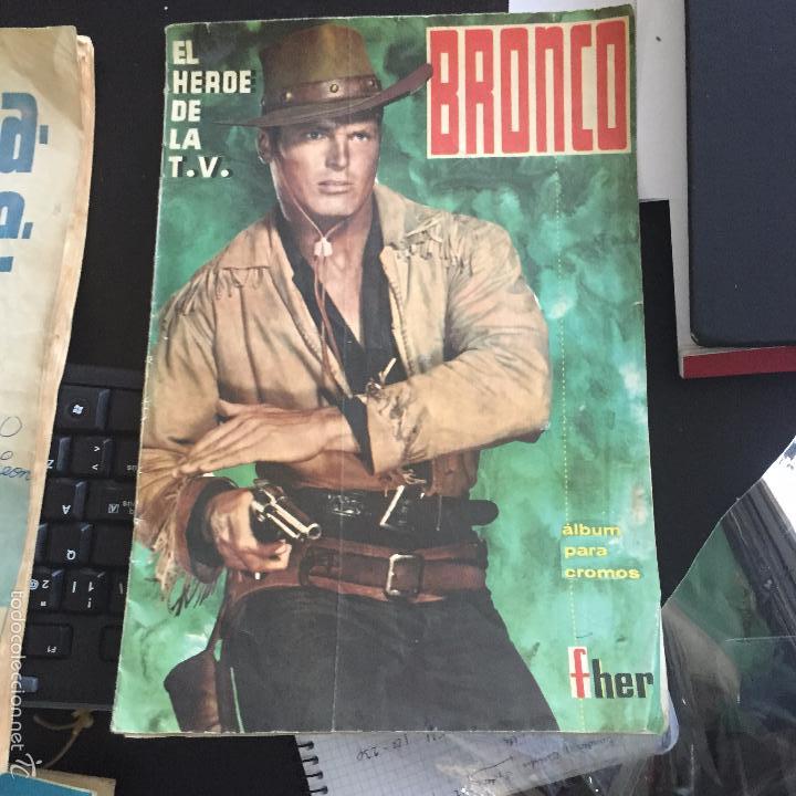 Collectable Incomplete Albums: BRONCO ALBUM CON 160 CROMOS POSIBILIDAD DE VENDEN SUELTOS