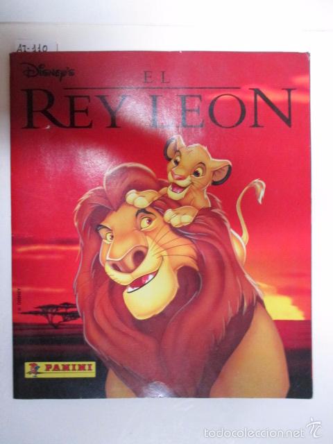 Coleccionismo &aacute;lbumes: &Aacute;LBUM DE CROMOS EL REY LEON - Foto 1