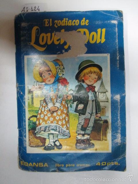 Coleccionismo &Aacute;lbumes: &Aacute;LBUM DE CROMOS EL ZODIACO DE LOVELY DOLL