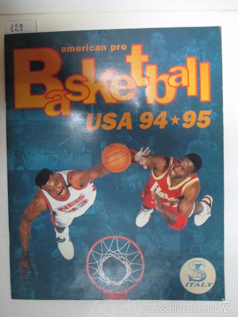 Coleccionismo &Aacute;lbumes: &Aacute;LBUM DE CROMOS AMERICAN PRO BASKETBALL USA 94-95
